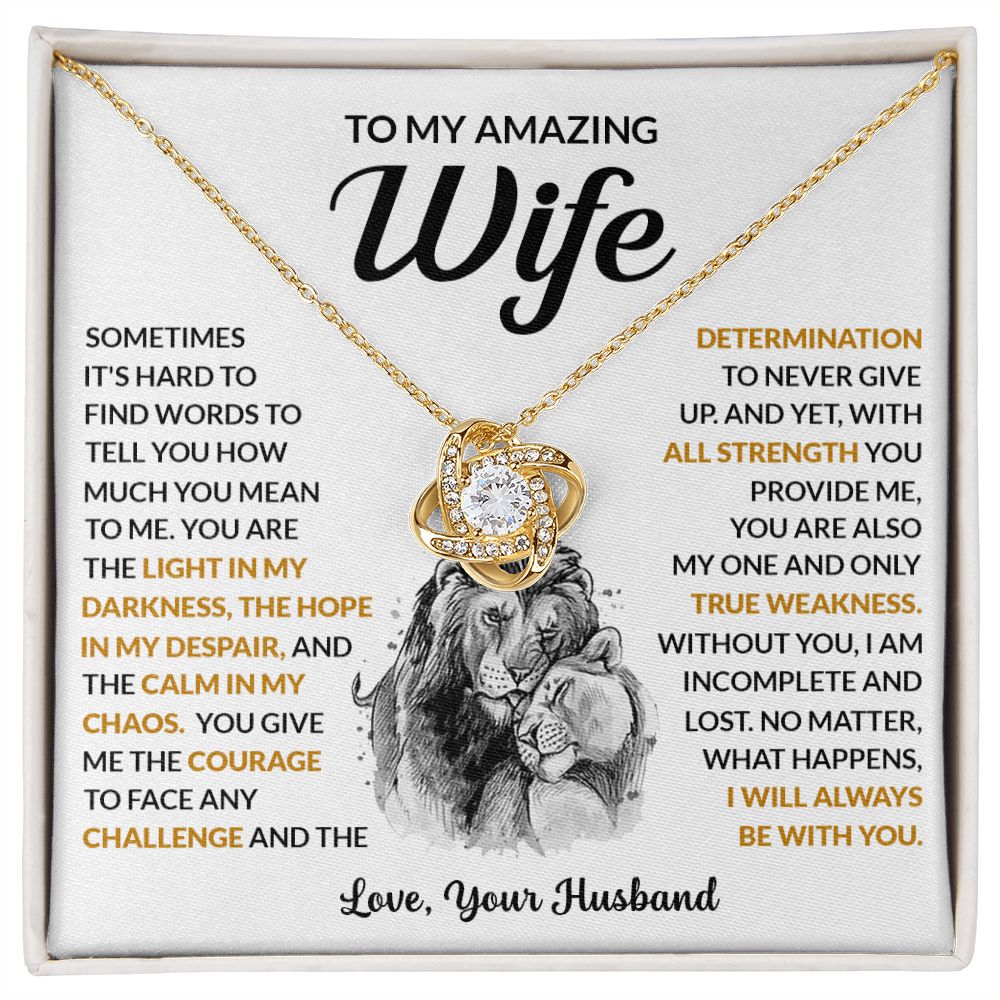 To My Wife_Calm In My Chaos