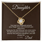To My Daughter - Wrapped Around Your Finger from Dad(Etsy)