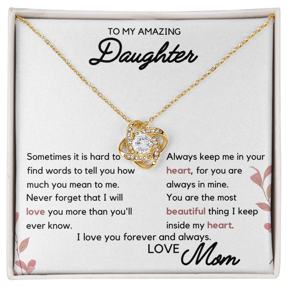 To My Daughter - Beautiful Thing I keep Inside My Heart