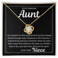 To My Aunt - Special Bond We Have (ETSY)