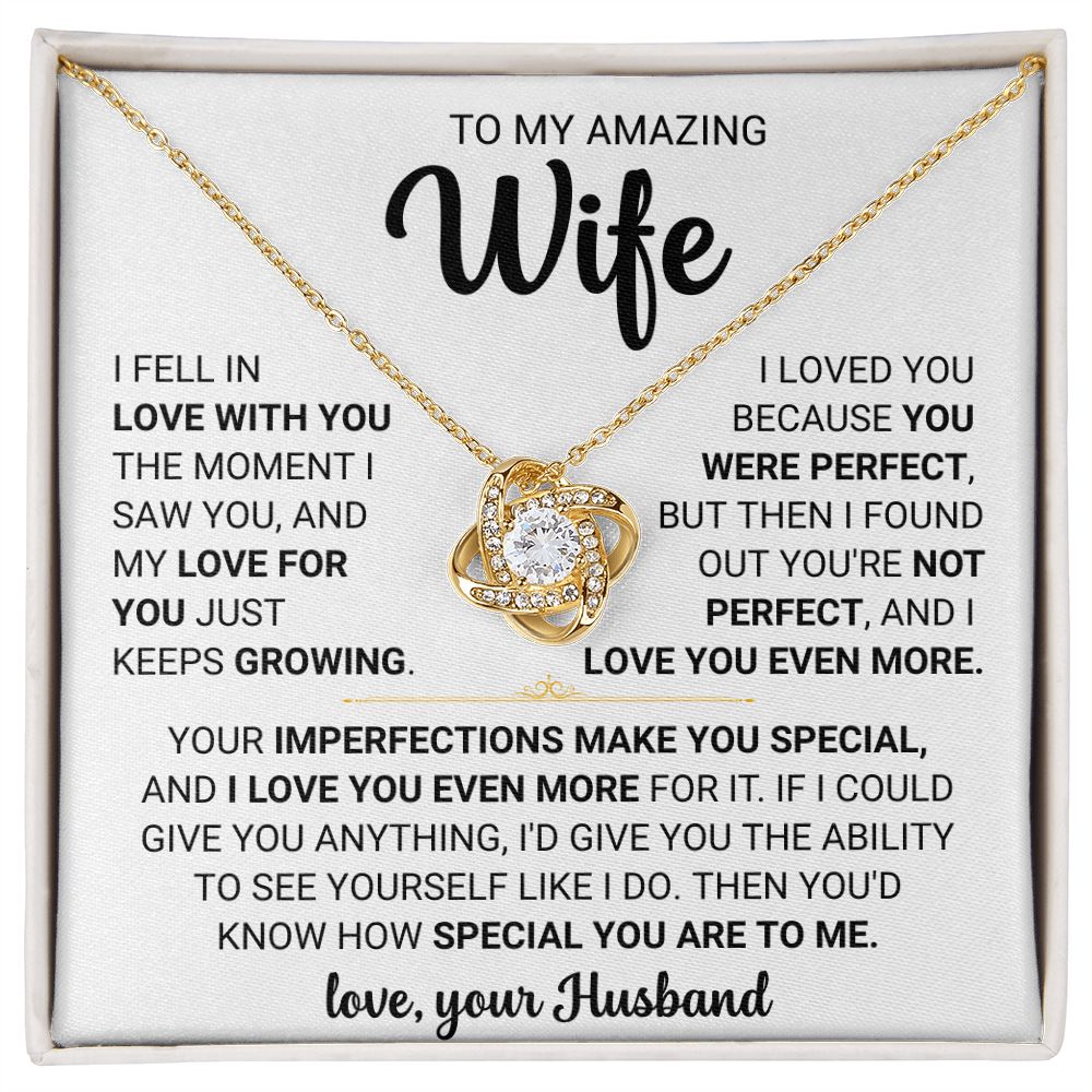To My Wife_Imperfections Make You Special