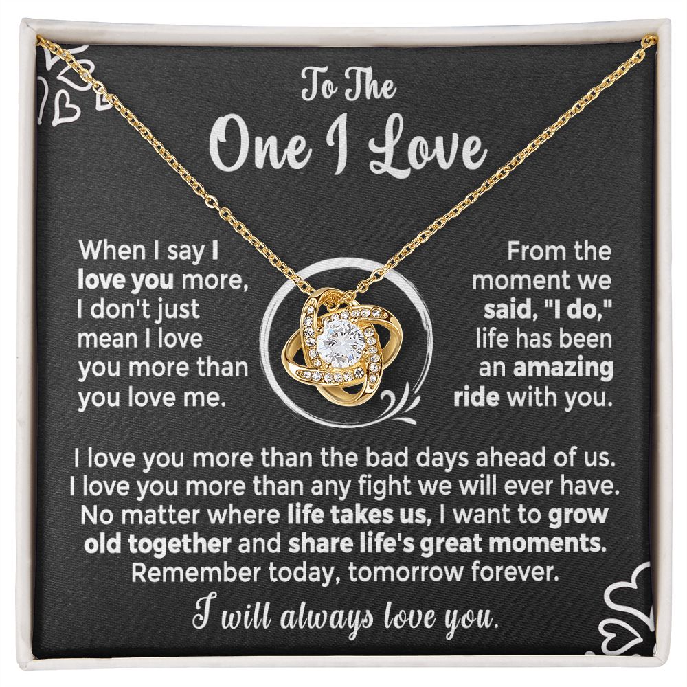 To My Wife - From the Moment We Say I Do (ETSY)