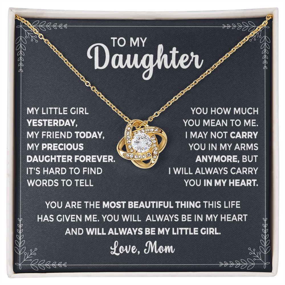 To My Daughter -My Precious Daughter Forever