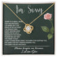 I'm Sorry - Sorry for Hurting You (ETSY)
