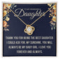 To My Daughter_Thank you for being the best (ETSY)