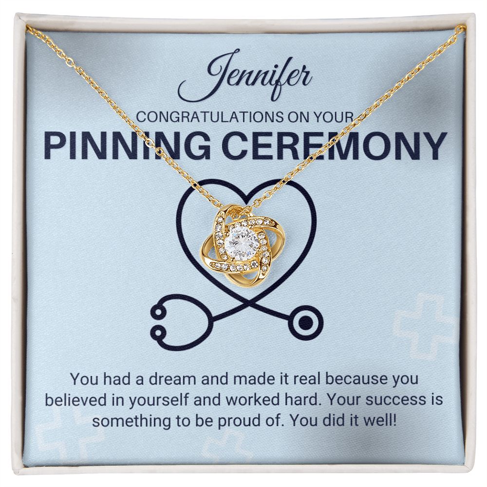 Customized Name - Pinning Ceremony (ETSY)