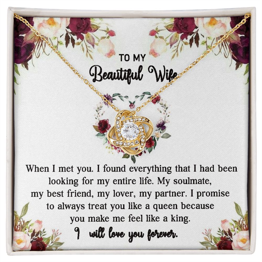To My Wife-When I Met You, I Found Everything I Had Been Looking