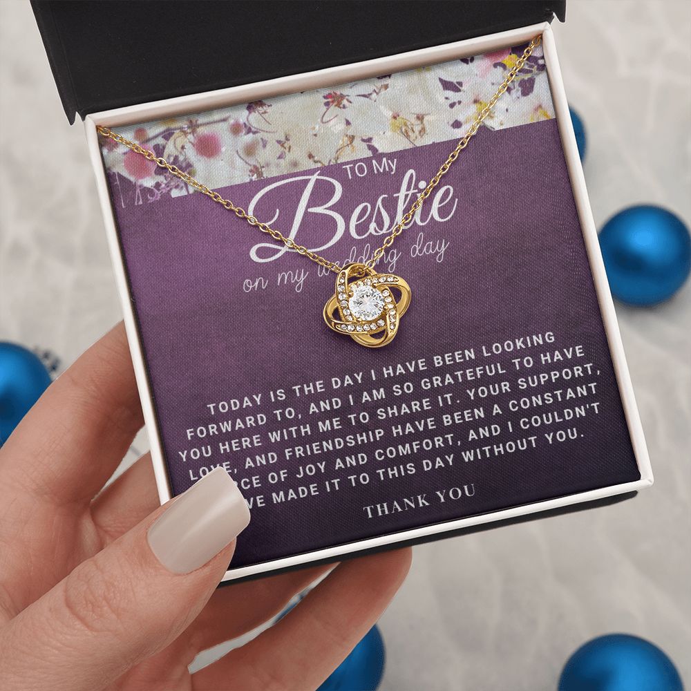 To my bestie on my wedding day_ETSY