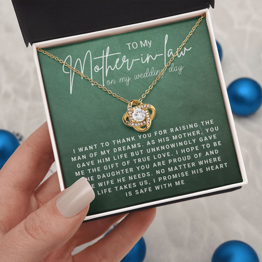 To my mother in law on my wedding day(ETSY)