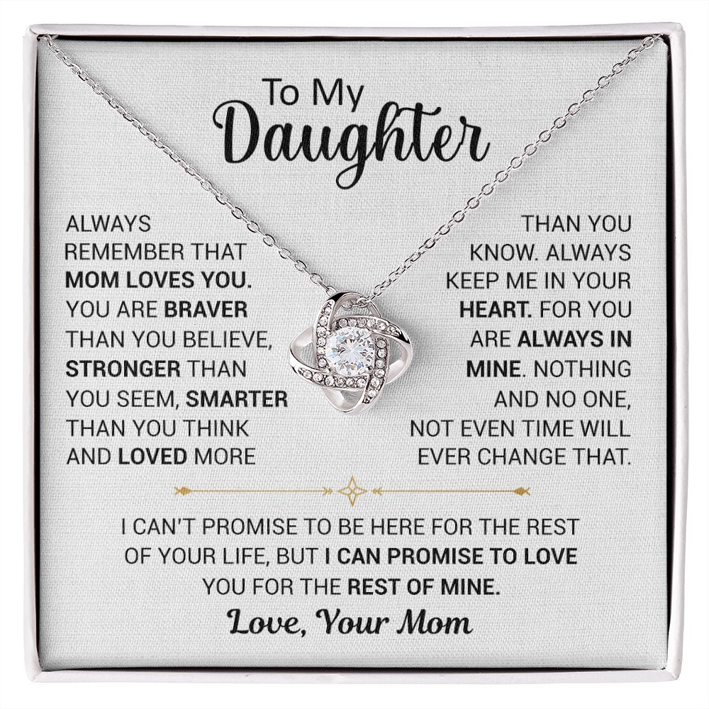 To My Daughter - Mom Loves You