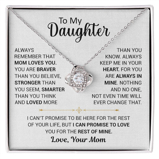 To My Daughter - Mom Loves You