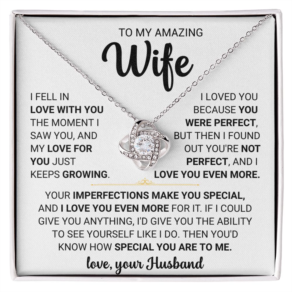To My Wife_Imperfections Make You Special