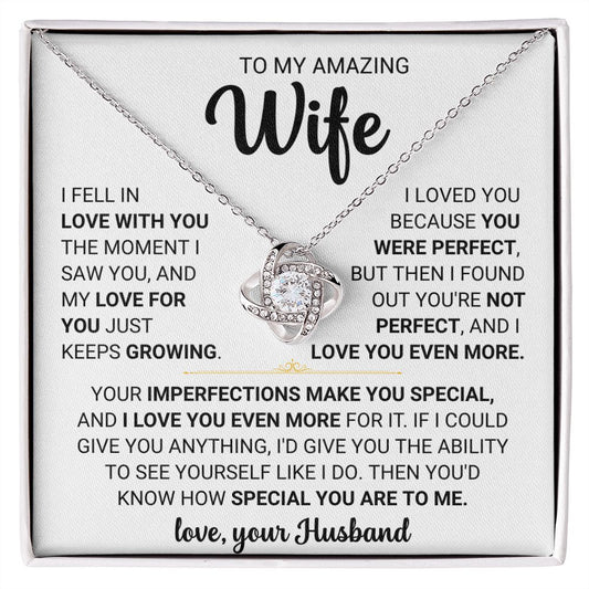 To My Wife_Imperfections Make You Special