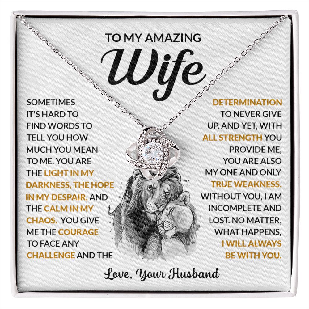 To My Wife_Calm In My Chaos