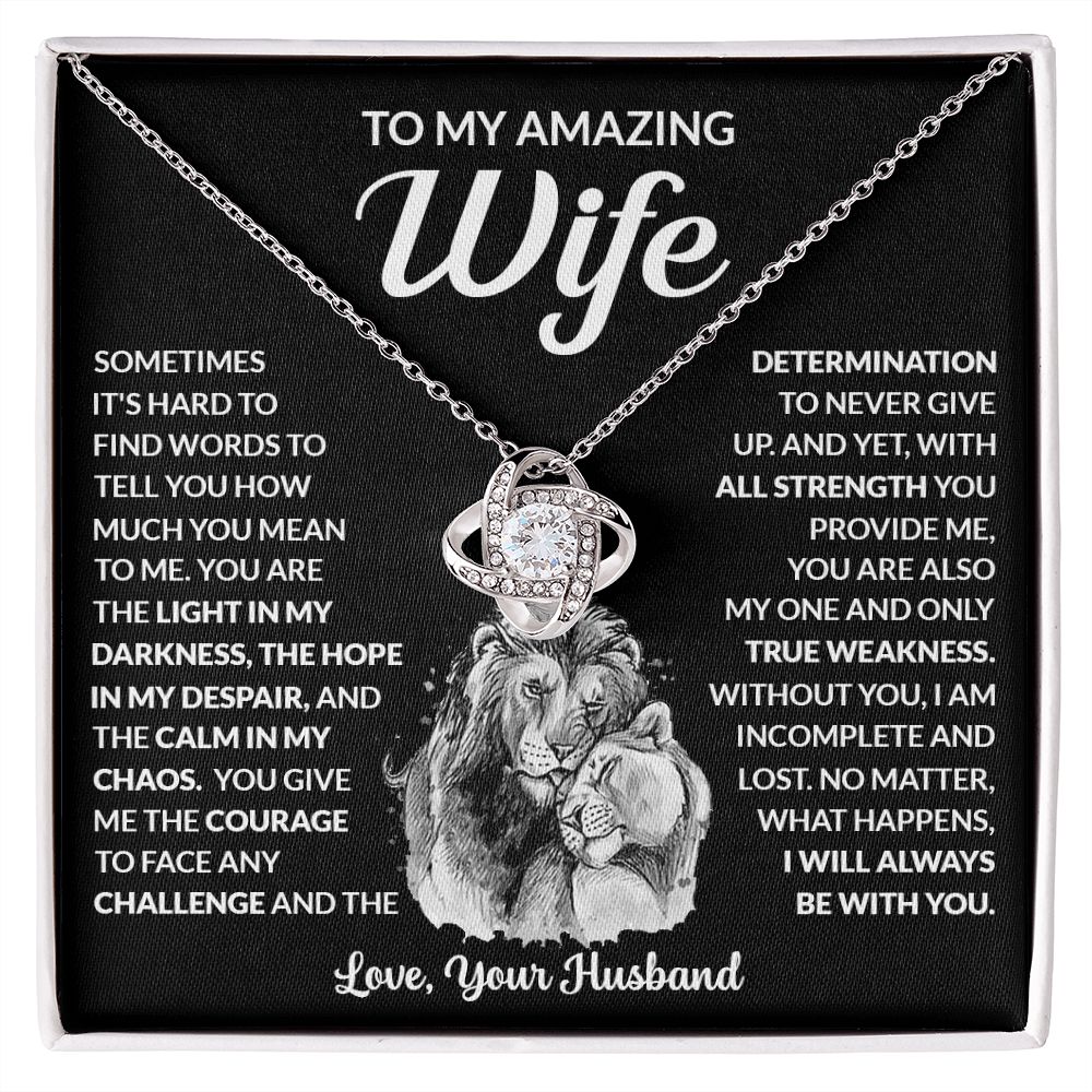 To My Wife_Calm In My Chaos