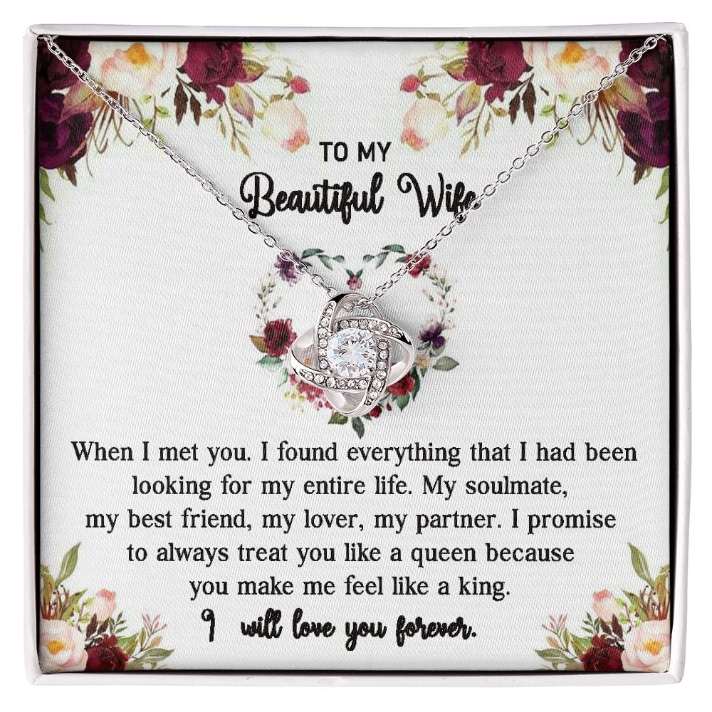 To My Wife-When I Met You, I Found Everything I Had Been Looking