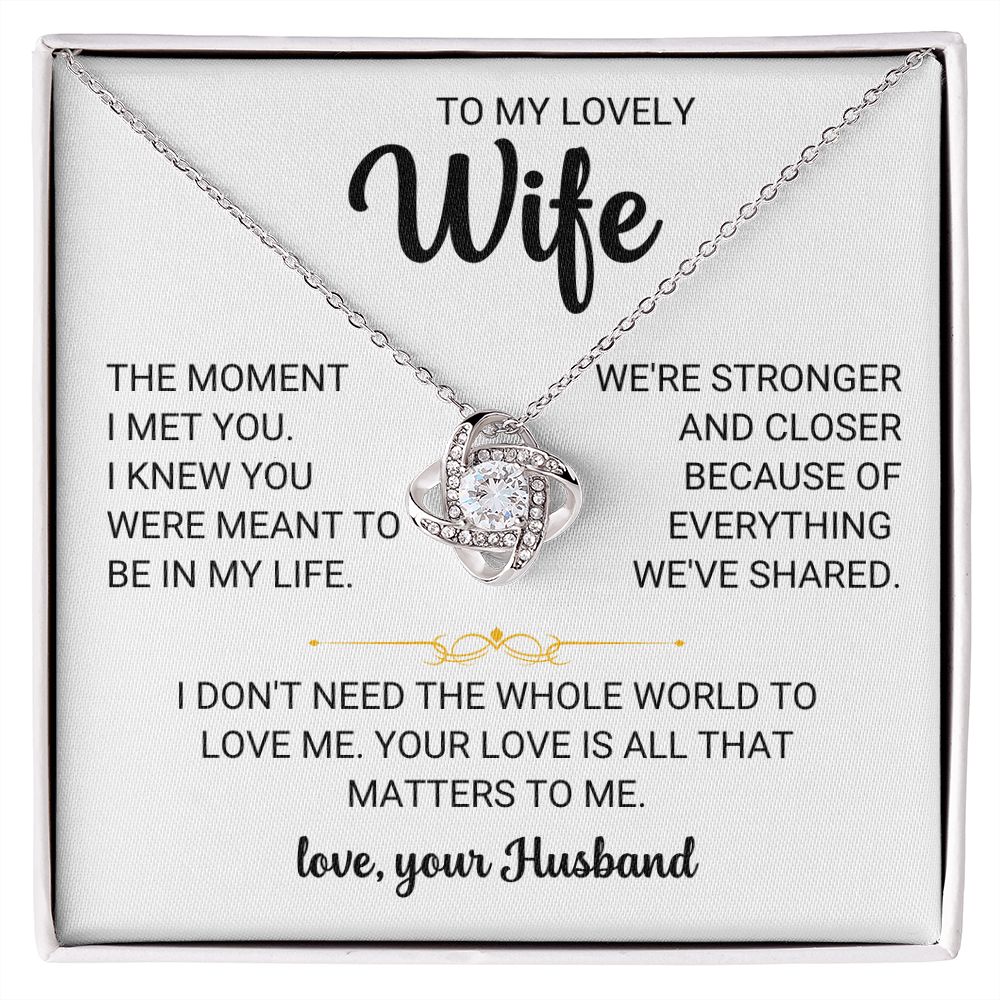 To My Wife_Moment I Met You