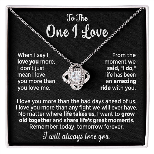 To The One I Love - From the Moment We Said I do
