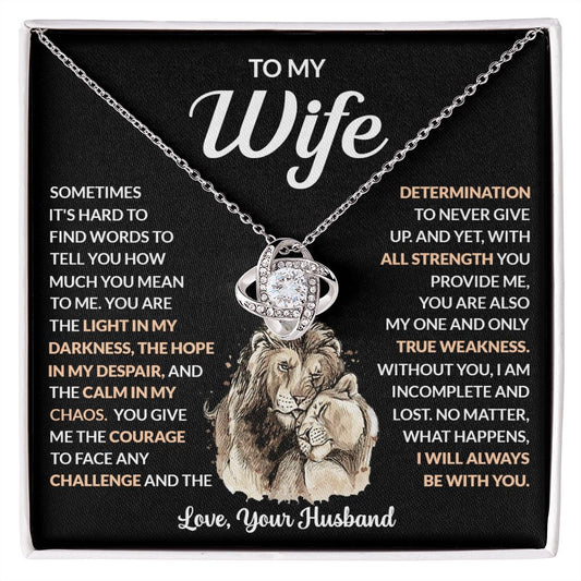 To My Wife_Calm In My Chaos