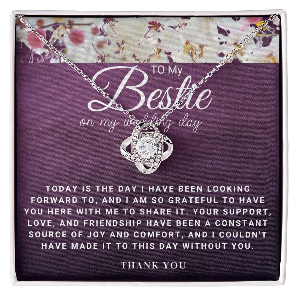 To my bestie on my wedding day_ETSY