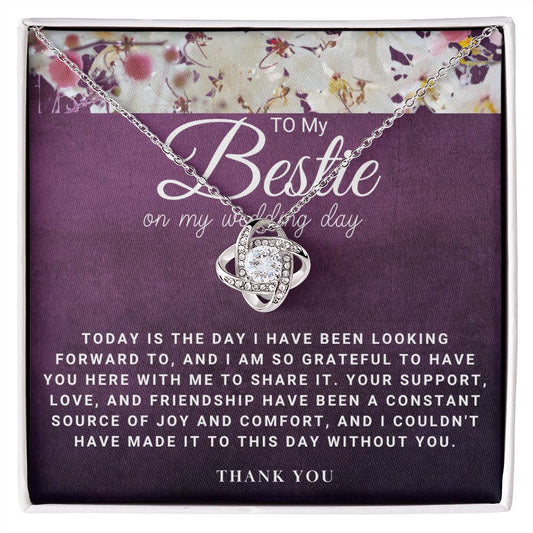 To my bestie on my wedding day_ETSY