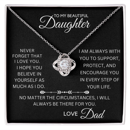 To My Daughter - Always With You to Support (Etsy)