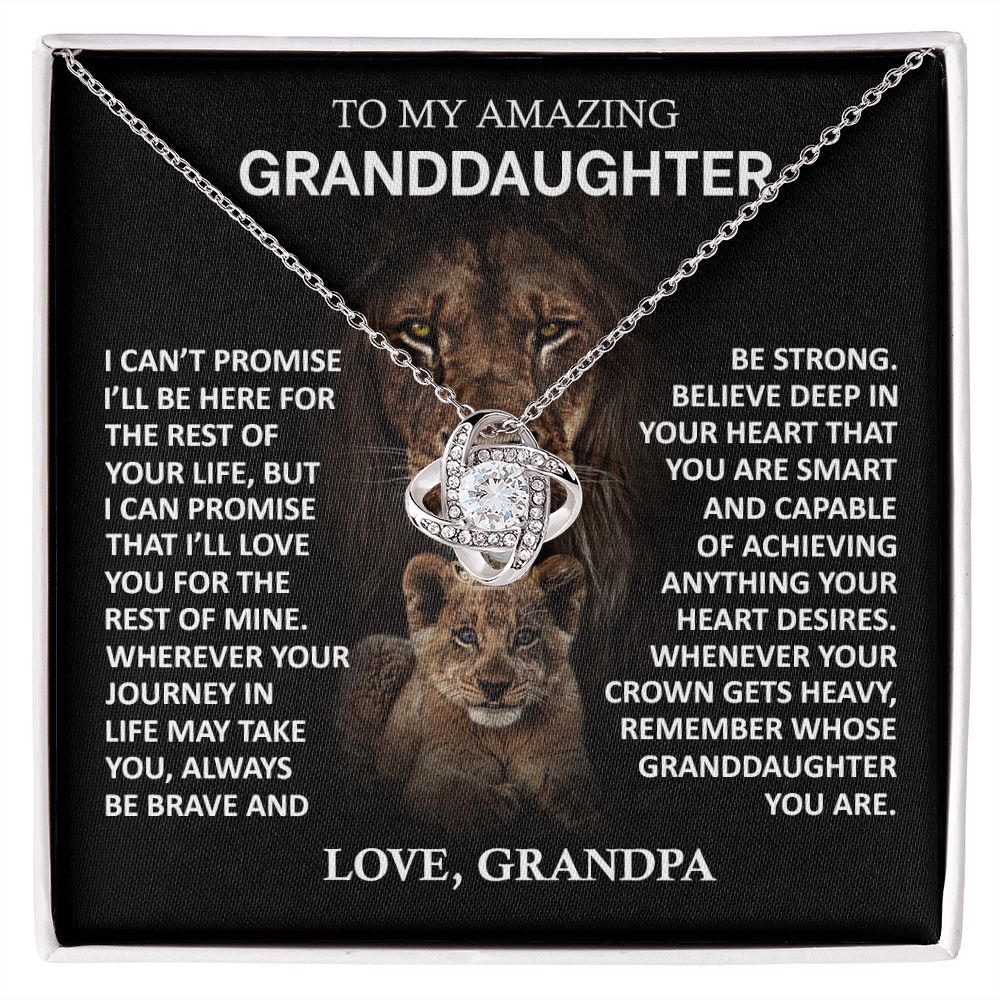 To My Granddaughter - Be Strong