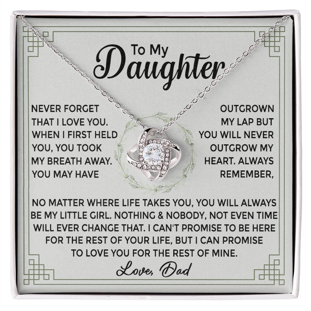 To My Daughter - From Dad Promise to Love You