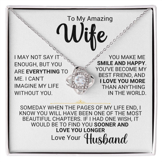 To My Wife_You Make Me Smile and Happy