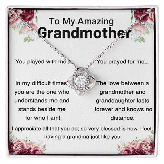 To My Grandma-I Appreciate All You Do