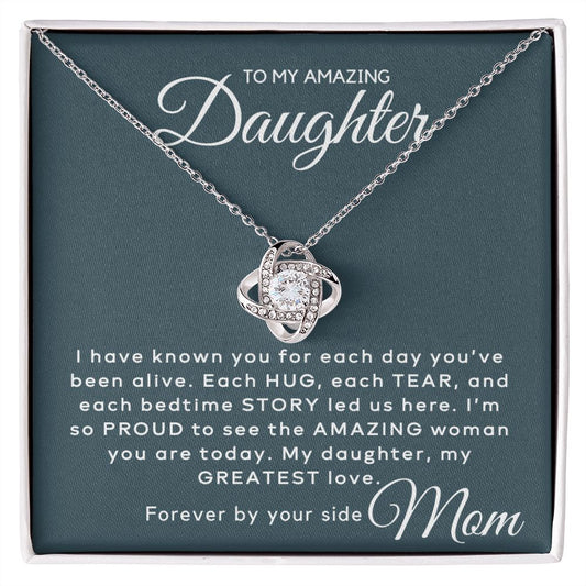 To My Daughter - Each Hug Each Tear (ETSY)