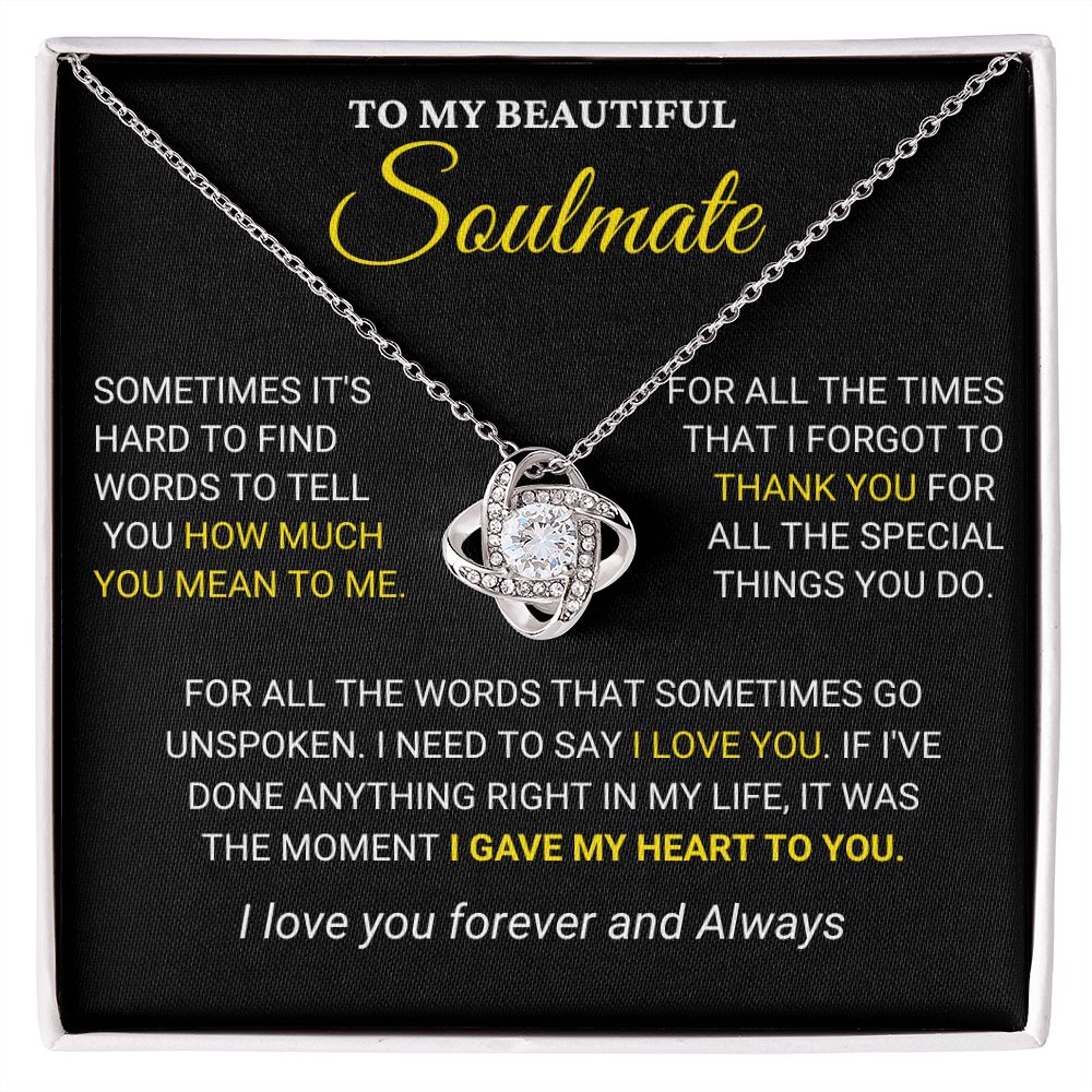 To My Soulmate-I Gave My Heart to You (ETSY)