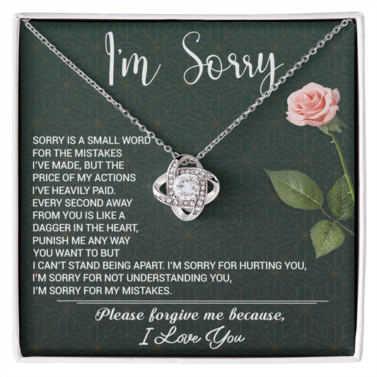I'm Sorry - Sorry for Hurting You (ETSY)