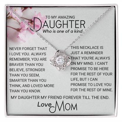 To My Daughter - Always On My Mind (ETSY)