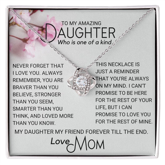 To My Daughter - Always On My Mind (ETSY)