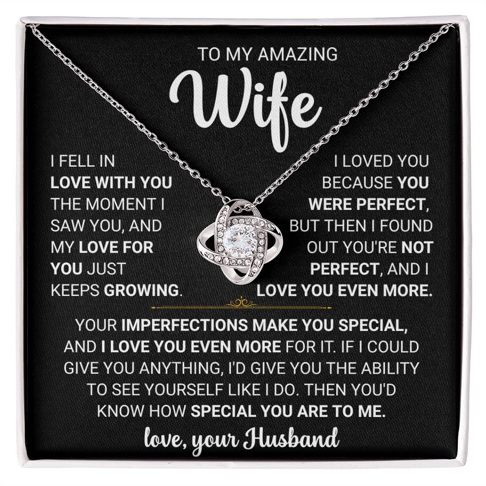 To My Wife_Imperfections Make You Special (ETSY)