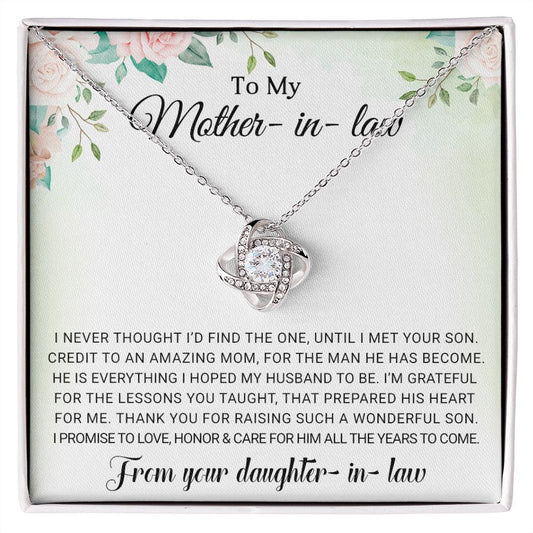To My Mother-in-law - Thank You For Raising