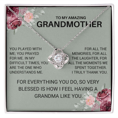To My Grandmother_Thank you for everything you do (ETSY)