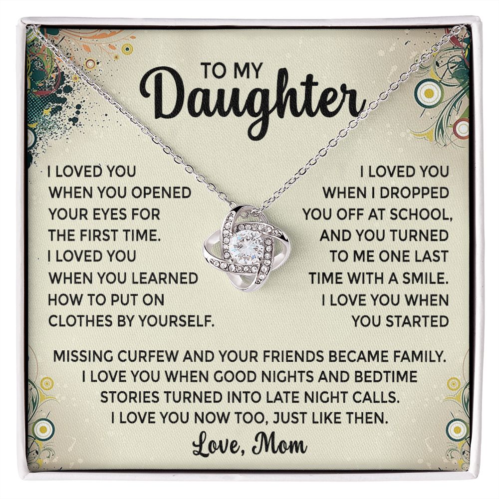 To My Daughter - From Mom I Love You