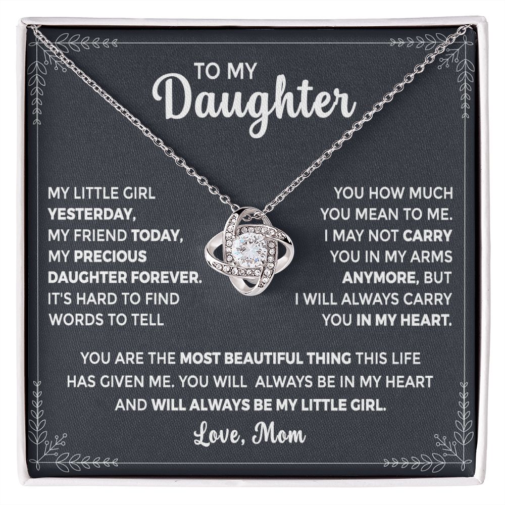 To My Daughter -My Precious Daughter Forever