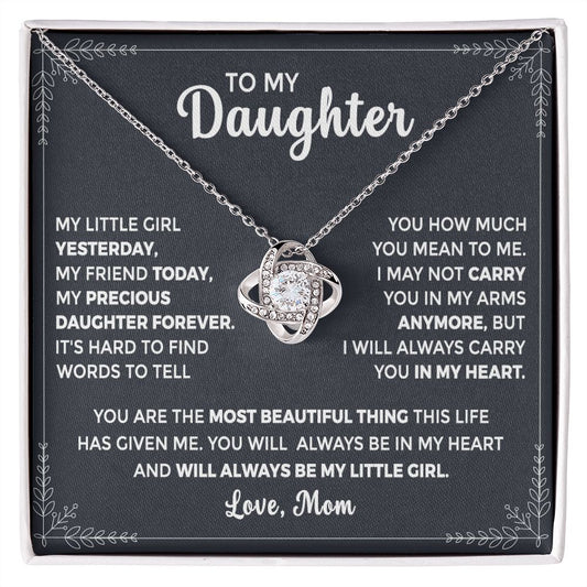 To My Daughter -My Precious Daughter Forever