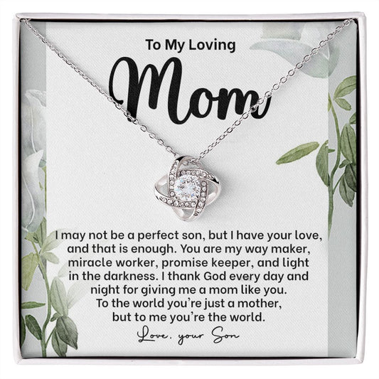 To My Mom - I Am Not a Perfect Son