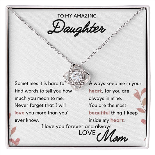 To My Daughter - Beautiful Thing I keep Inside My Heart