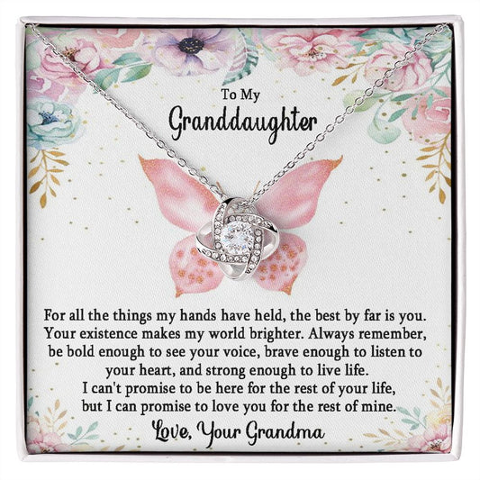 To My Granddaughter-Your Existence Makes My World Brighter
