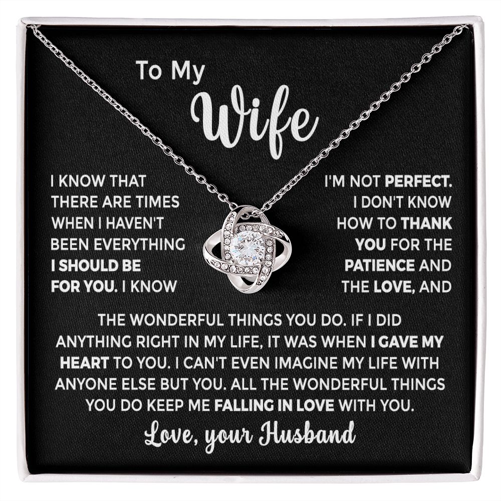 To My Wife - All the Wonderful Things You Do
