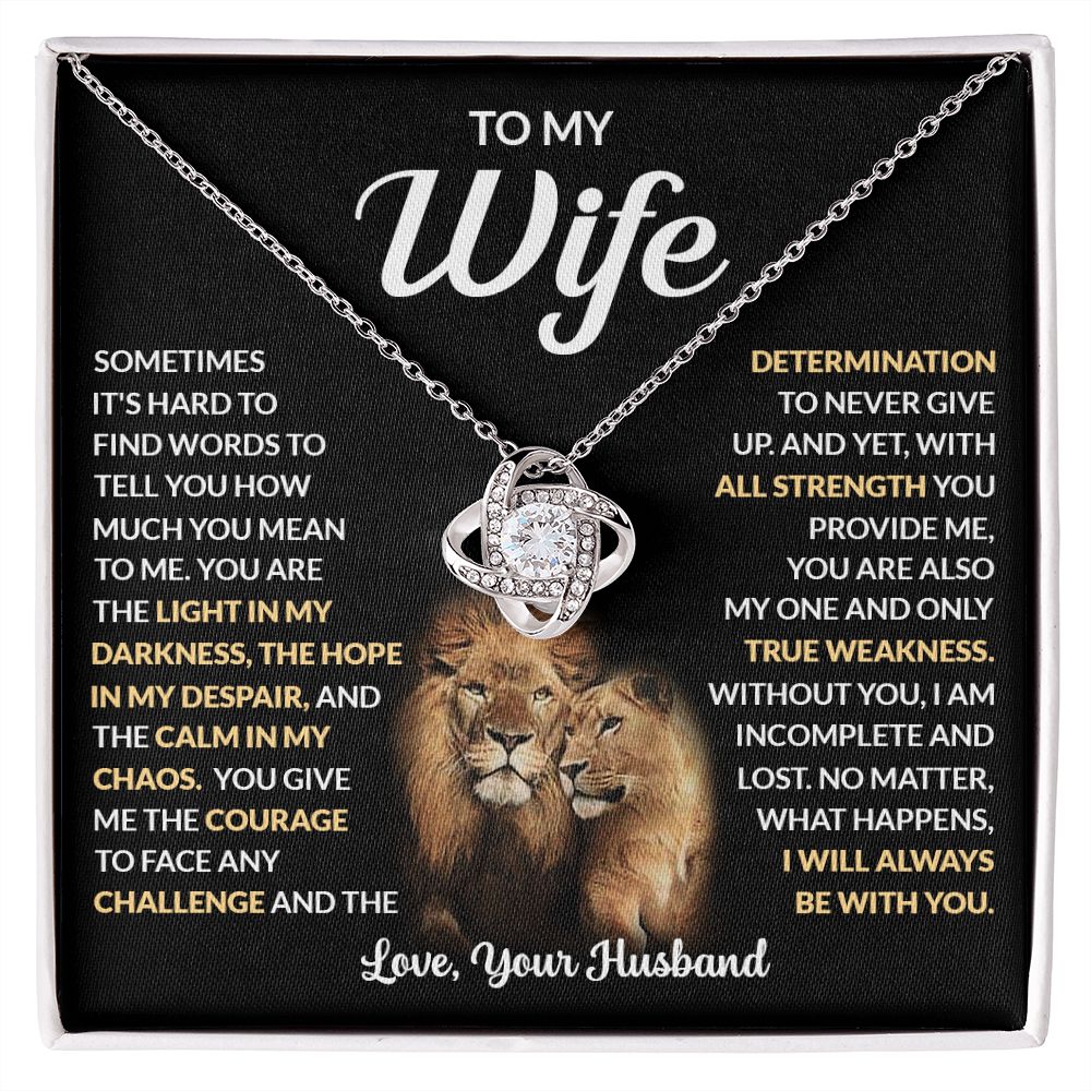 To My Wife_Calm In My Chaos