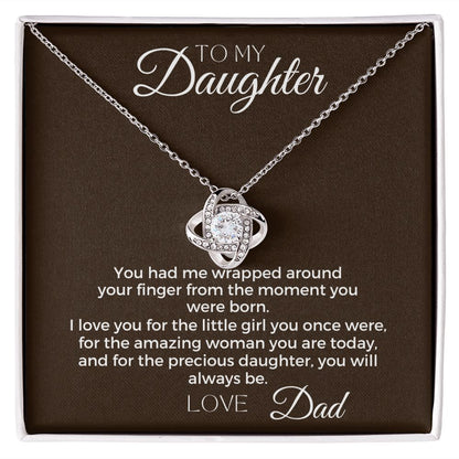 To My Daughter - Wrapped Around Your Finger from Dad(Etsy)