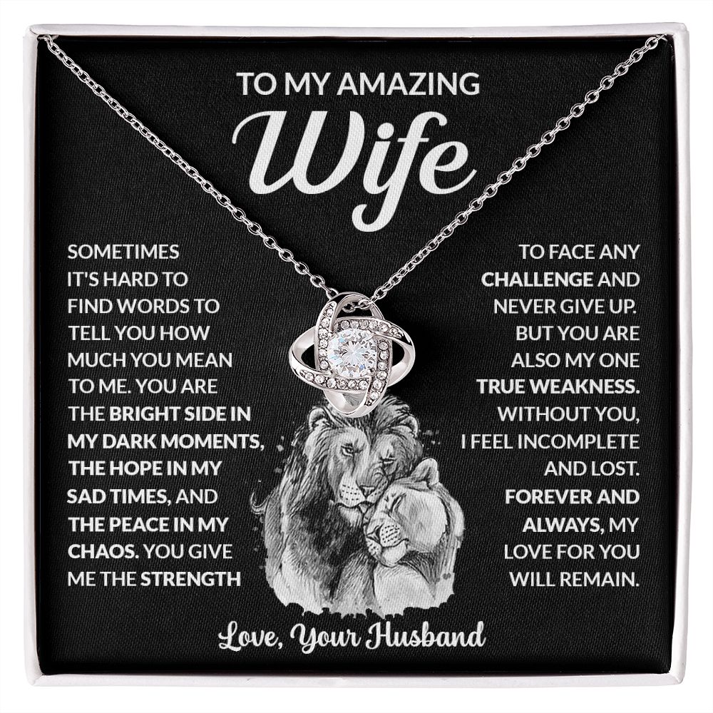 To My Wife_Calm In My Chaos