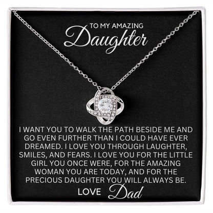 To My Daughter - Through Laughter Smiles and Fears (Etsy)