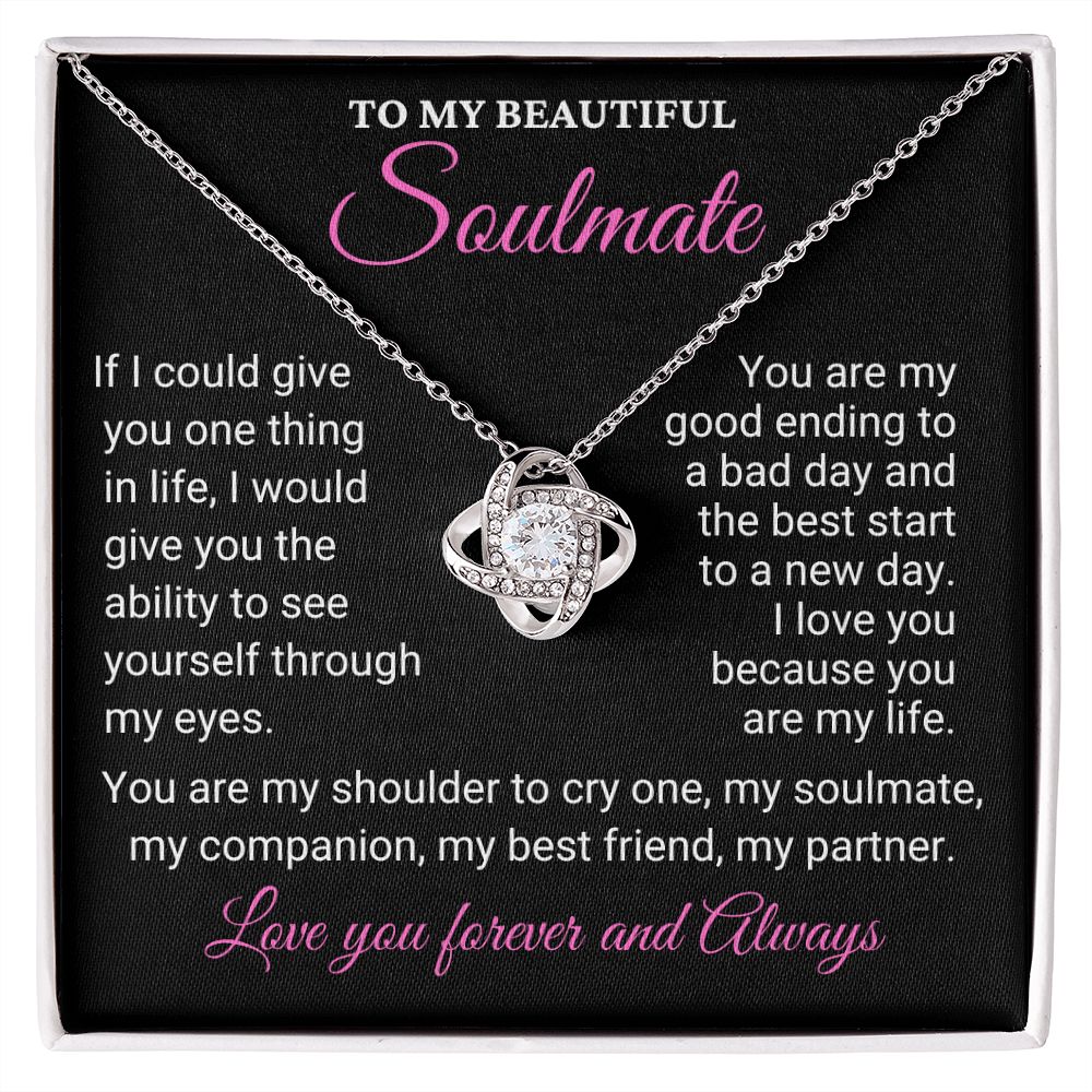 To My Soulmate-You Are My Good Ending To A Bad Day (ETSY)